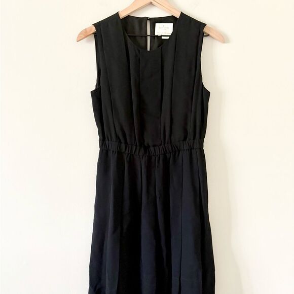 Kate Spade Crepe Fit and Flare Dress in Black - Size 6 - Picture 3 of 9